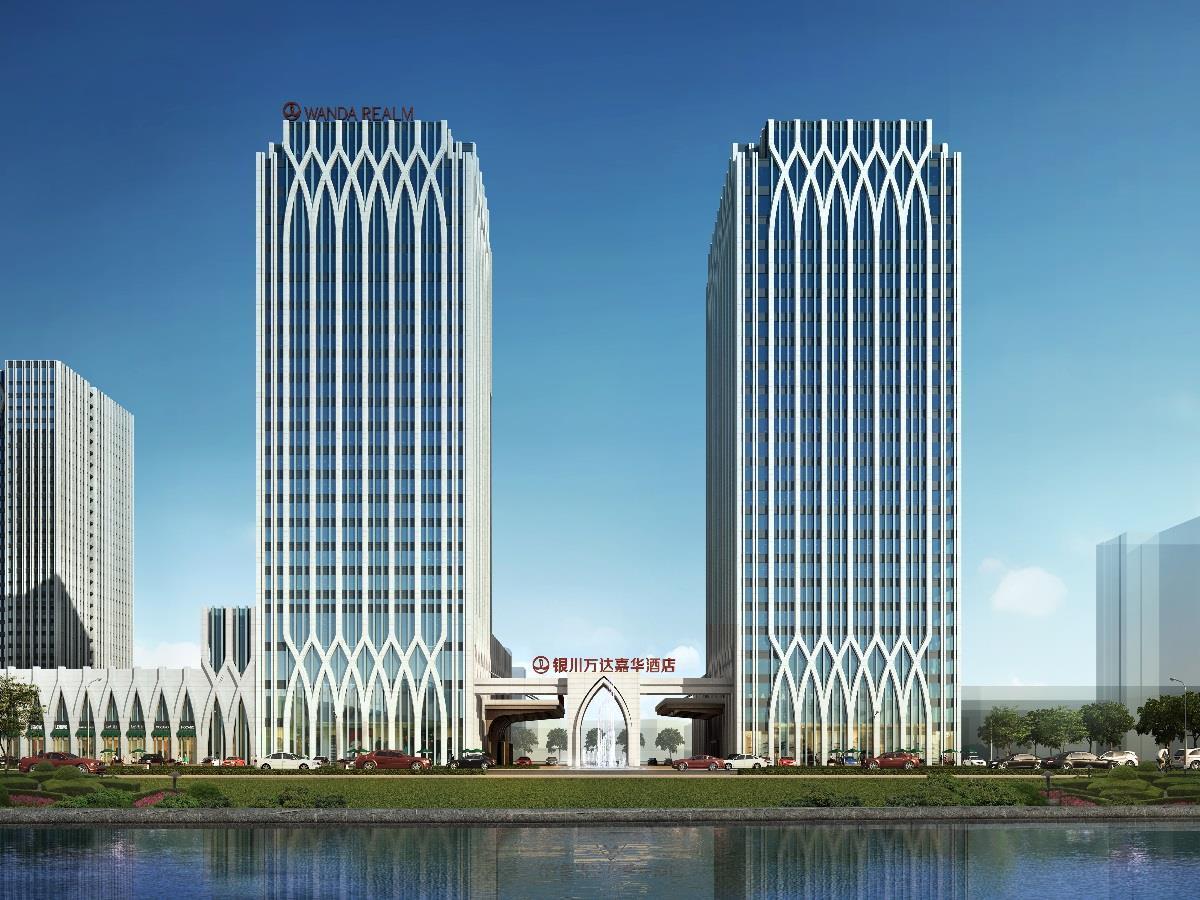 Wanda Realm Yinchuan Hotell Exteriör bild